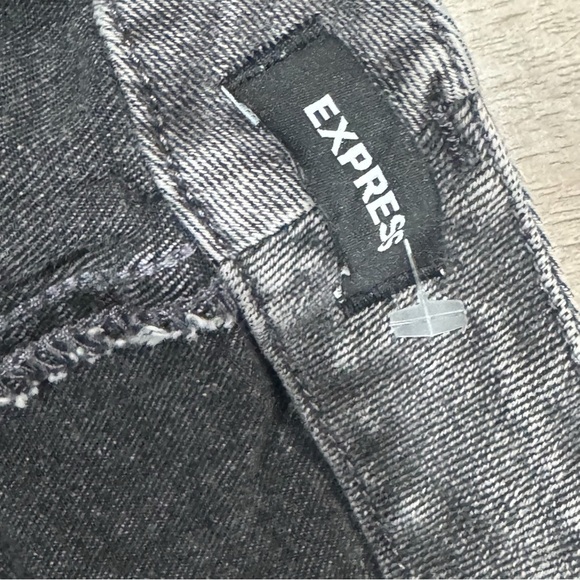 Express acid wash super high rise modern straight hyper stretch ❤️ - Picture 5 of 8